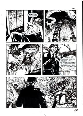 Mari, Nicola - 1 Original page - Dylan Dog Speciale #23 - "L’angelo caduto" - 2009 | Catawiki