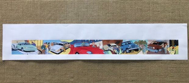 Torres, Daniel - 1 Watercolour - Coches del año - 1996 | Catawiki