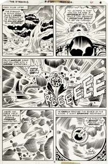 Jack Kirby, Mike Royer - Eternals #19 P 6 (The Evil Druig Tries To Solve the Pyramid! Very Last Kirby Eternals Issue!) 1977