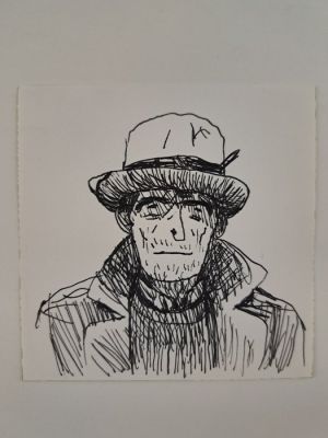Gipi - 1 Original drawing - Autoritratto | Catawiki