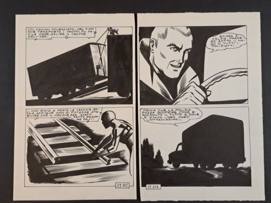 Magnus & Bunker - 2 Original page - Kriminal: Un Crimine Impossibile | Catawiki
