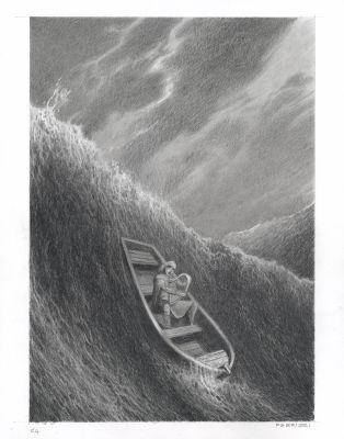 Paul & Gaëtan Brizzi | Tristan et Iseult - Illustration originale C4 | Daniel Maghen