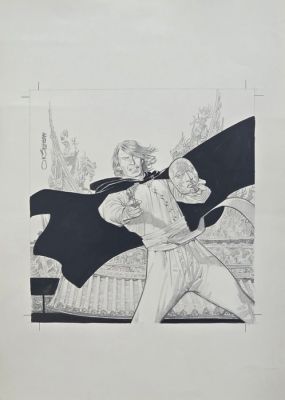 Mastantuono, Corrado - 1 Original page - Splash page originale Shangai Devil - Splash page - 2009 | Catawiki
