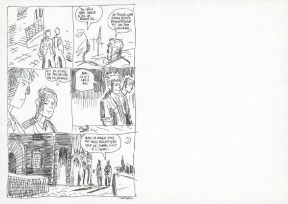 Wazem | Recherche pour une planche - Les Scorpions du Désert | Daniel Maghen