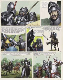 Jéronaton | Planche n°5 à la gouache d’un récit historique… | Millon