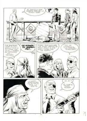 Diso, Roberto - 2 Original page - Mister No #106 - "Il marchio dell’assassino" - 1984 | Catawiki