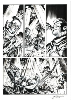 Gregorini, Gianluigi - 1 Original page - Dragonero #10 - "Le fosse dei Fargh" - 2014 | Catawiki