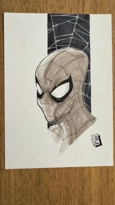 David Baldeon - 1 Pencil drawing - Spiderman - Spiderman | Catawiki