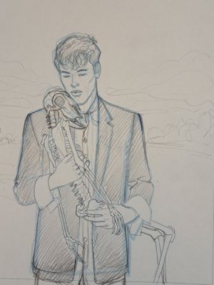 Nizzoli, Marco - 1 Original preliminary drawing - Dylan Dog | Catawiki