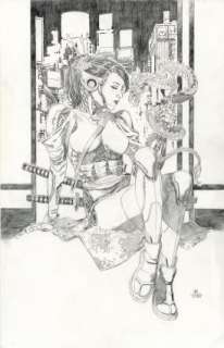 Cheung, Jim - CYBORG WOMAN Illustration