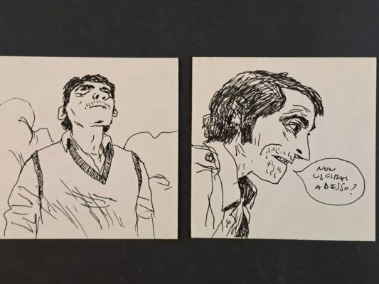 Gipi (Pacinotti, Gianni Alfonso) - 2 Original drawing - 2000 | Catawiki