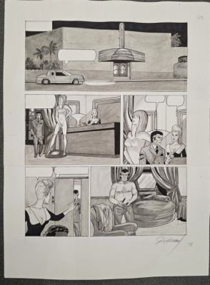 Renaud (Denauw, Renaud) - 1 Original page - Les Crabes - 2018 | Catawiki