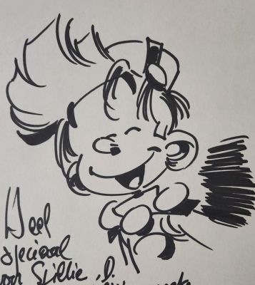 Janry (Geurts, Jean-Richard) - 1 Original drawing - Spirou et Fantasio | Catawiki