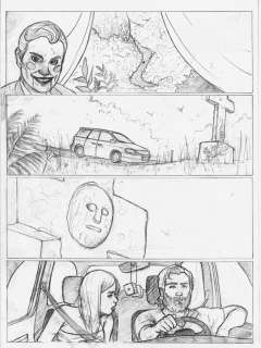 The Theatre Bizarre matita page 5 | Avalon Comic Art