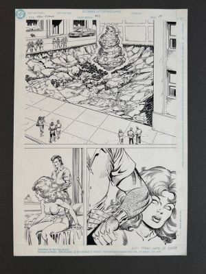 Swan, Curt + Vey, Al - 1 Original page - New Titans - Alert! - 1992 | Catawiki