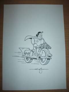 Goossens, Eugeen | 2x Originele tekening   - Jerom + De Rode Ridder | Catawiki