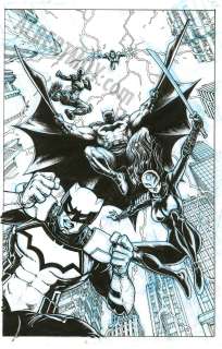 Chris Burnham - Batman And the Outsiders Issue 7 Page Cover
