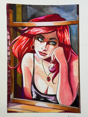 Candita, Giuseppe - 1 Original colour drawing - Mary Jane - 2026 | Catawiki