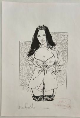Luca Raimondo - 1 Original drawing - Luca Raimondo - Striptease - 2026 | Catawiki