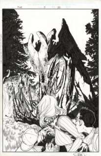 McNiven, Steve - MARVEL KNIGHTS 4 (2004-06) #5 Splash Page | ComicConnect (Buy It Now)