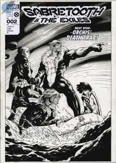 Ryan Stegman - Sabretooth & the Exiles Issue 2 Page Cover