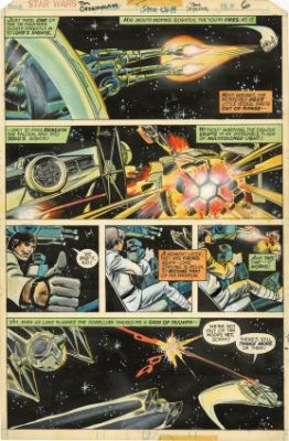 Chaykin, Howard - STAR WARS #5 Interior Page | ComicConnect