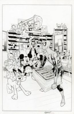 Ramos, Humberto - AMAZING FANTASY - D23 EXCLUSIVE EDITION #1000 Cover | ComicConnect