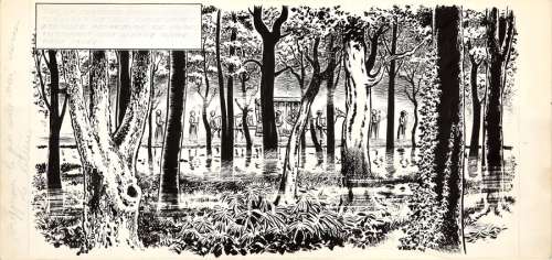 Craenhals | Chevalier Ardent, strip n°2 de la planche n°1… | Millon