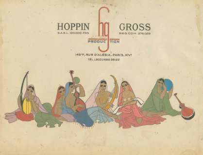 Tour du monde en 80 jours Hopin et Gross - 1956. Long métrage inachevé. | Rossini