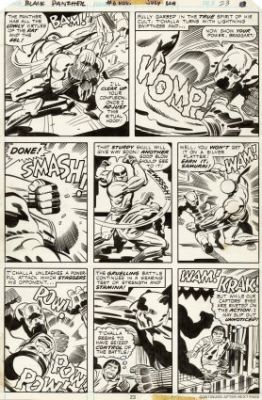 Kirby, Jack - BLACK PANTHER (1977-79) #6 Interior Page | ComicConnect