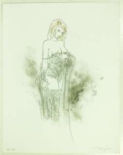 Royo, Luis | Original drawing â€œPin-upâ€ | Catawiki