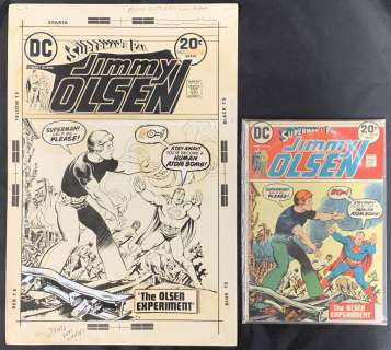 Original Cover Art. Jimmy Olsen. #161