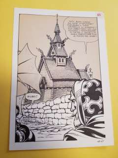 Magnus | tav. orig. da La Compagnia della Forca n. 18 pag. 65 | Catawiki