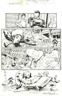 Ray Snyder, Yanick Paquette (Original) | Avengers (2002) Vol. 03 #56 Page 09 Issue 56 Page 09 | Comic Art House