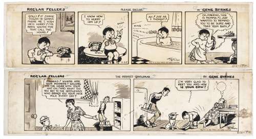 BYRNES GENE, Mixed lot | Art-Rite