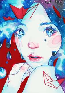 Justine Frany | 2023 WATERCOLOR DRAWING  | Tri-State Original Art