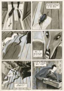 Lot 552 - Ibicus - Livre 2 Lavis d‘encre de Chine et gouache pour la planche 124 du chapitre...