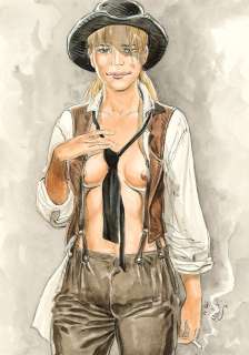 Malik | Illustration à l’aquarelle sur papier dessin… | AZ auction