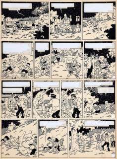 De Moor (Bob) | Johan et Stephan, planche n°4 à l’encre de… | AZ auction