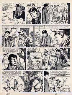 Piroton - Lot 505 - Jess Long, planche n°8 à l‘encre de Chine et…