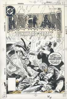 1977 Ragman #5 Cover Art - Joe Kubert | Weiss Auctions