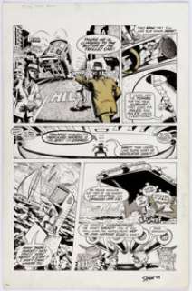 Spain Rodriguez Fat Freddy’s Comics and Stories #1 Page 17 Original Art (Rip Off, 1983). Underground Comix - | Heritage