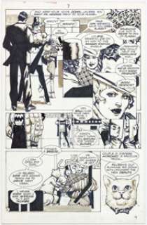 Howard Chaykin American Flagg! #7 Story Page 4 Original Art (First Comics, 1986). Raul the Cat gets a nice - | Heritage