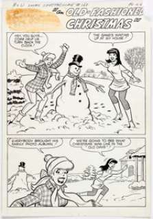 Al Hartley Archie Giant Series Magazine #168 "Betty and Veronica Christmas Spectacular" Partial Story - | Heritage
