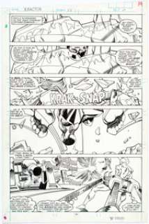 Walt Simonson and Bob Wiacek X-Factor #28 Page 10 Original Art (Marvel, 1988). Featuring Beast, Jean Grey, and - | Heritage