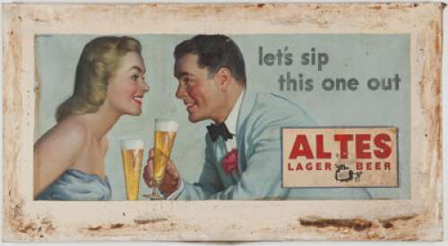Jack Wittrup - Altes Beer Advertising Painting Original Art (Altes Brewing Company, 1949).... | Heritage