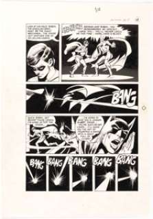Neal Adams and Dick Giordano Batman: Stacked Cards [Book and Record Set] #PR27 Story Page 11 Original Art (Power R... | Heritage