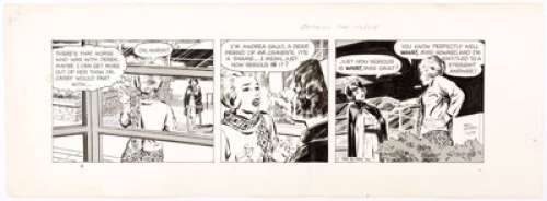 Neal Adams Ben Casey Daily Comic Strip Original Art dated 12-14-63 (NEA, 1963).... | Heritage