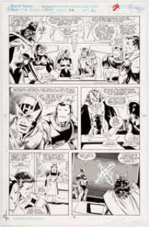 Dave Ross and Tim Dzon Avengers West Coast #77 Story Page 21 Iron Man Original Art (Marvel, 1991)....