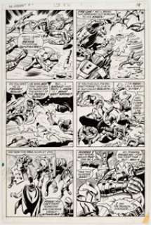 John Buscema and Tom Palmer The Avengers #84 Story Page 14 Original Art (Marvel, 1971).... | Heritage